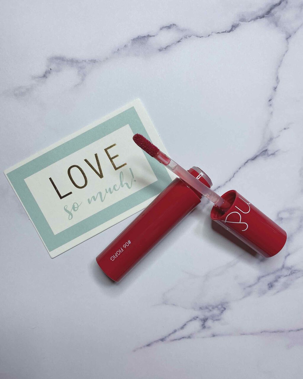 ジューシーラスティングティント/rom&nd/リップティントを使ったクチコミ(1枚目)