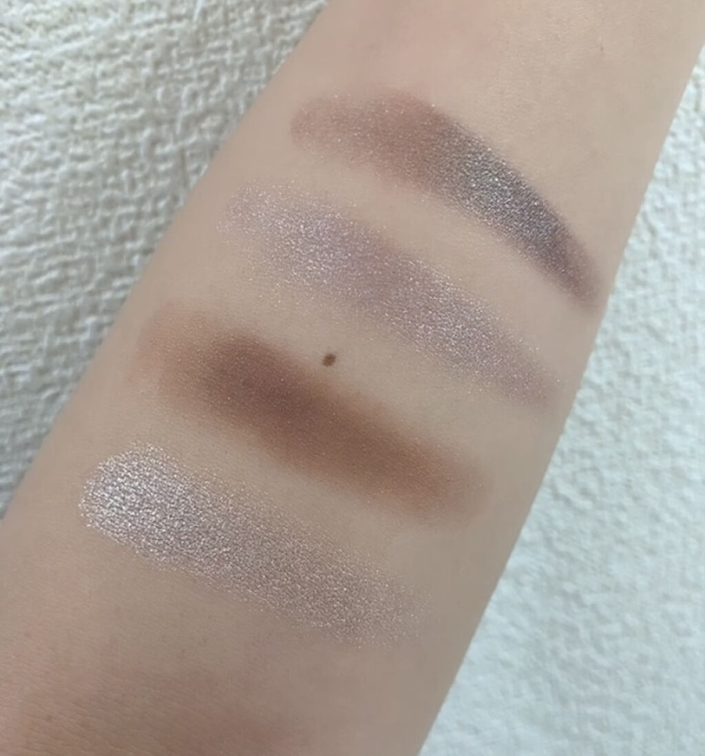 イロアソビ 4色アイパレット/iroasobi/アイシャドウパレットを使ったクチコミ（3枚目）