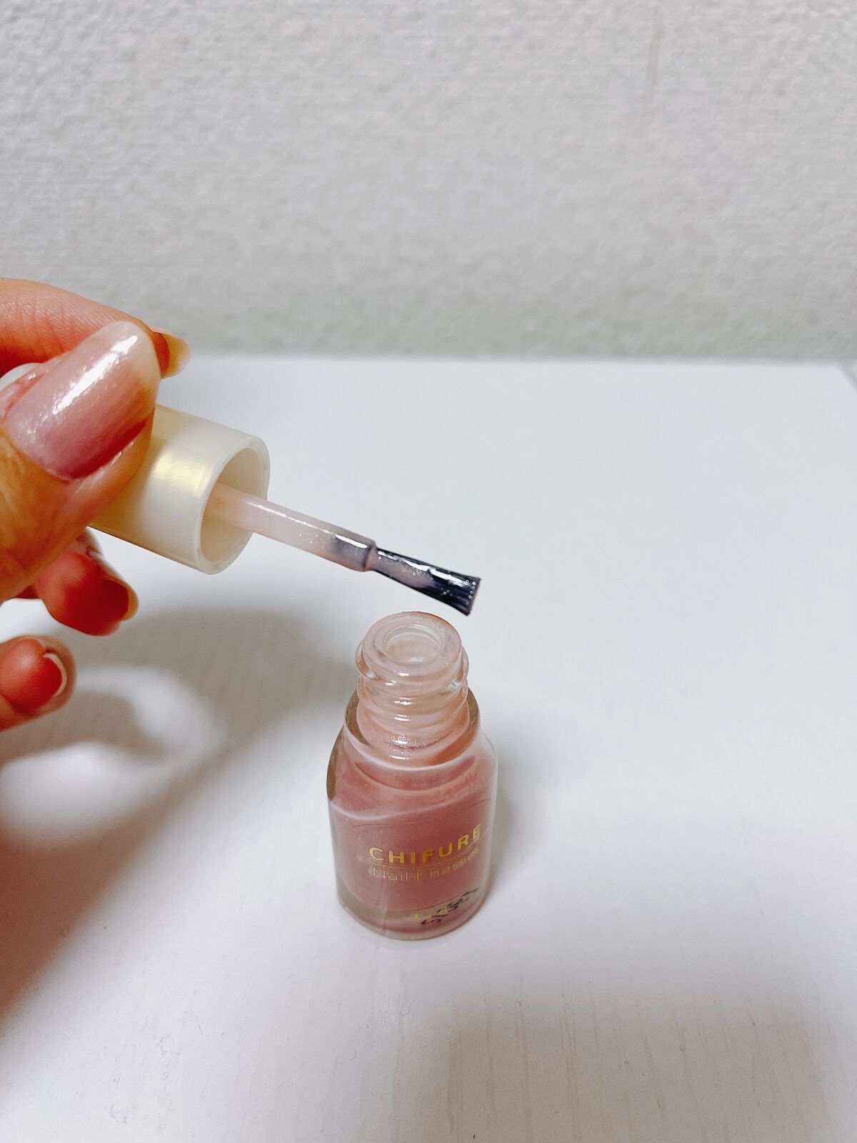 ネイル エナメル/ちふれ/マニキュアを使ったクチコミ(3枚目)