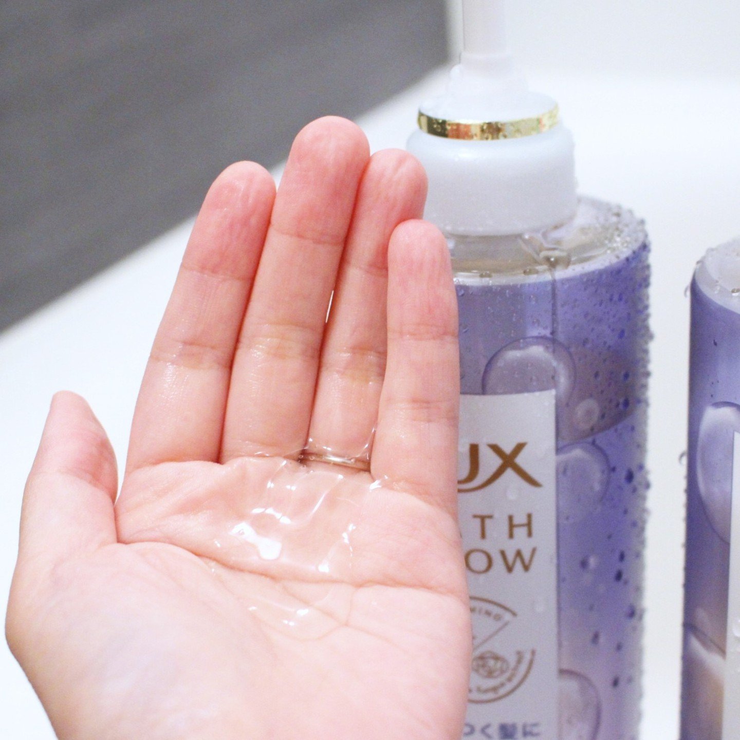 バスグロウ ディープモイスチャー&シャイン シャンプー/トリートメント/LUX/市販シャンプーを使ったクチコミ（2枚目）