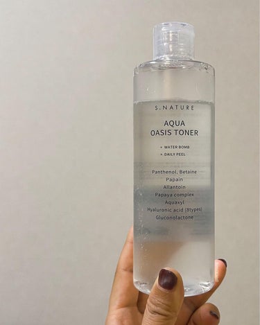 AQUA oasis toner/S.NATURE/化粧水を使ったクチコミ（1枚目）