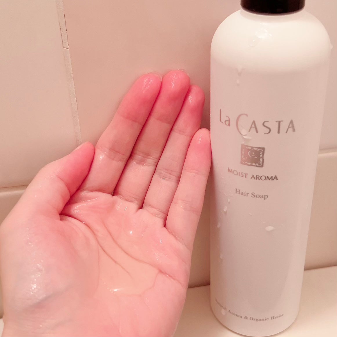 たまごぼーろちゃん on LIPS 「🌿🌿🌿☑︎LaCASTAモイストアロマヘアソープ/ヘアマスク୨..」(4枚目)