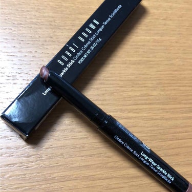 ロングウェアスパークルスティック 05 ローズクォーツ/BOBBI BROWN/ジェル・クリームアイシャドウを使ったクチコミ（1枚目）