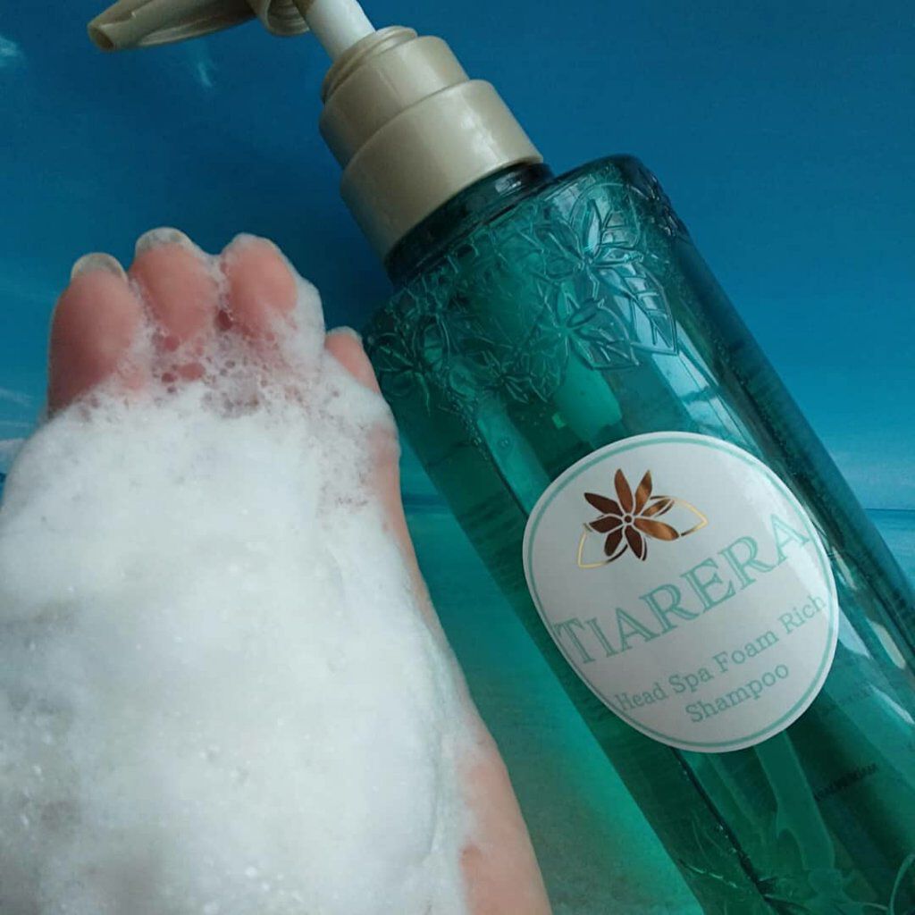 ヘッドスパフォームリッチシャンプー/ディープスパリペアトリートメント/TIARERA/市販シャンプーを使ったクチコミ(2枚目)