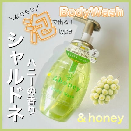 ピュアモイスト 泡ボディウォッシュ/&honey/ボディソープを使ったクチコミ(1枚目)