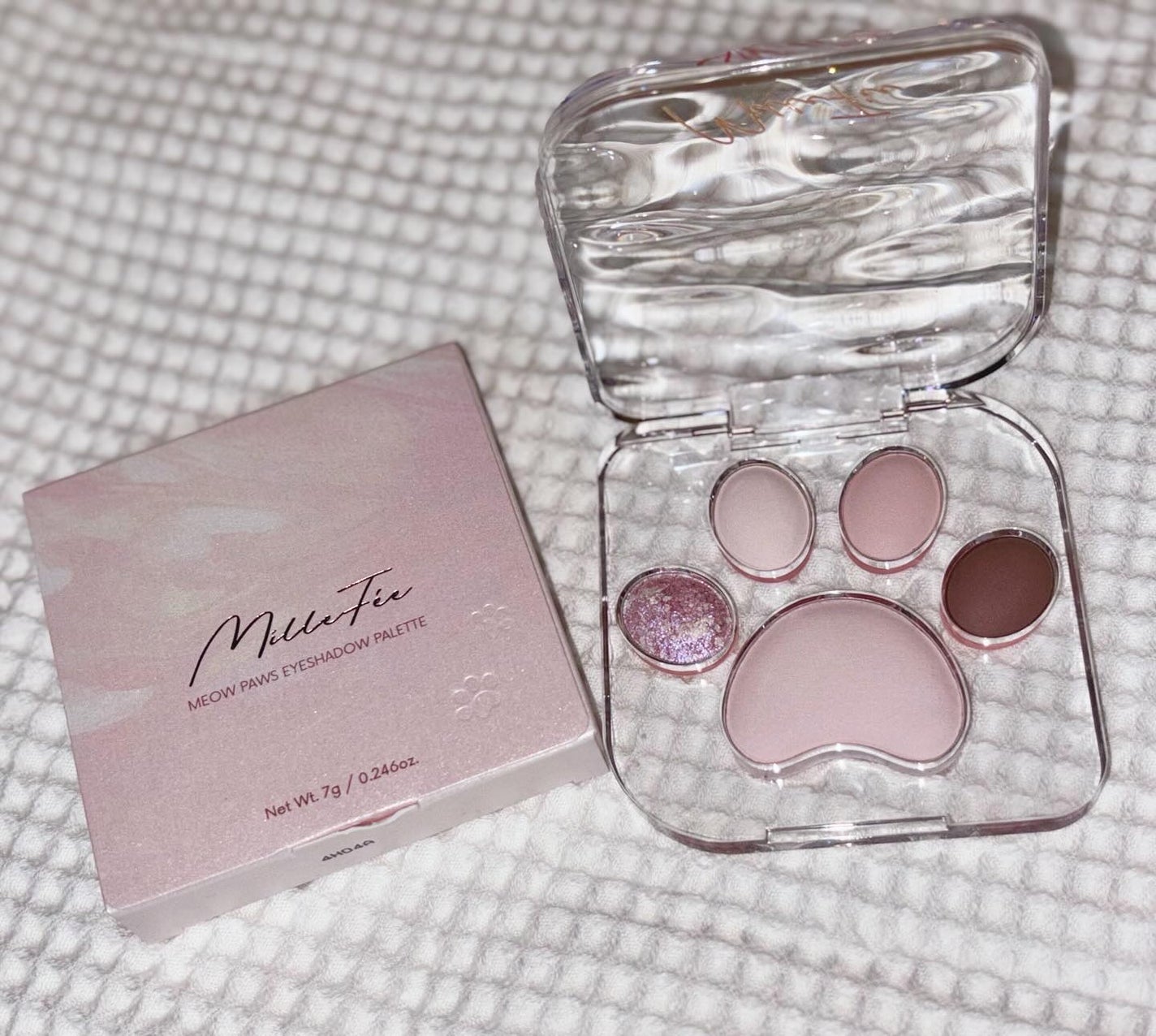 ミャオパウズアイシャドウパレット/MilleFée/アイシャドウパレットを使ったクチコミ(2枚目)