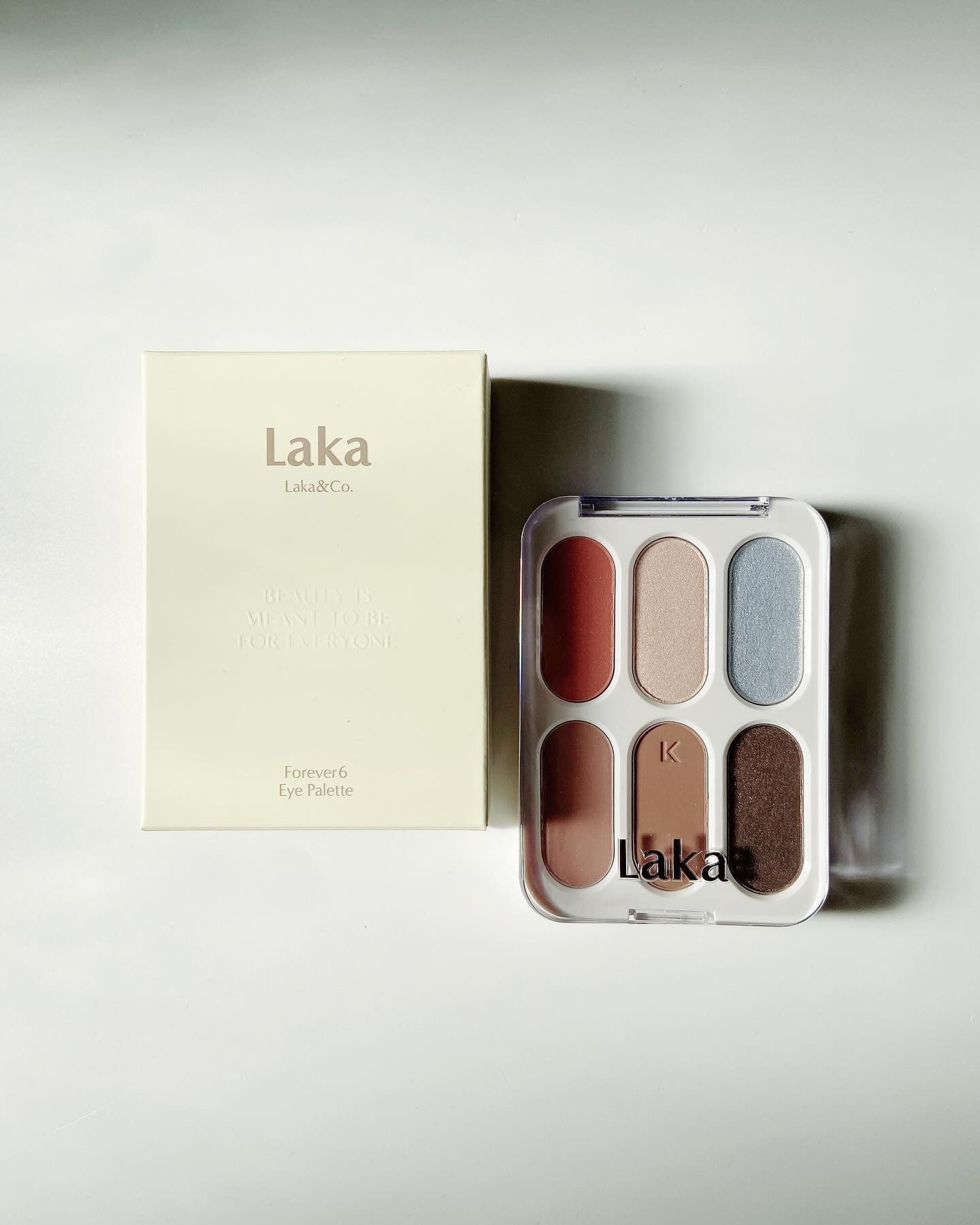 フォーエバー6アイパレット/Laka/アイシャドウパレットを使ったクチコミ（2枚目）