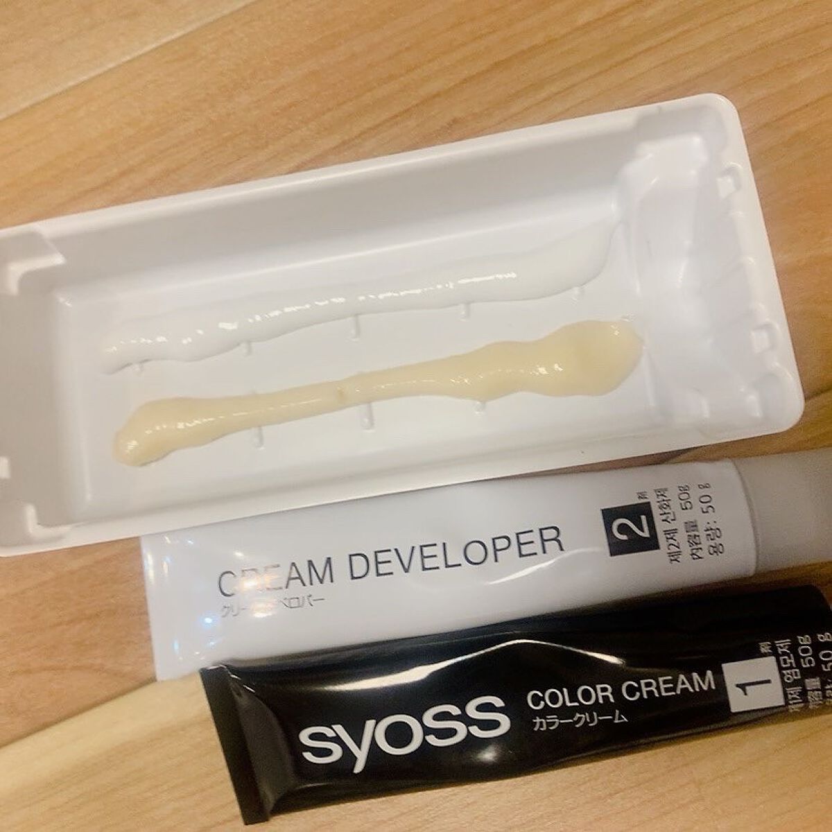 ヘアカラー クリーム/サイオス/ヘアカラーを使ったクチコミ(4枚目)