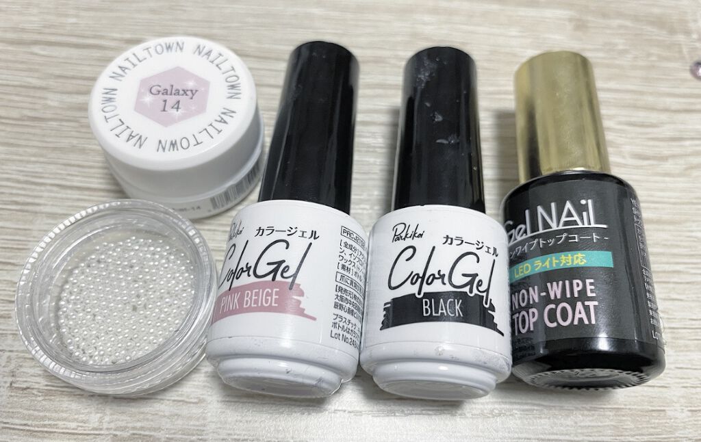 ジェルネイル（ライト対応）/セリア/ジェルネイルを使ったクチコミ（2枚目）