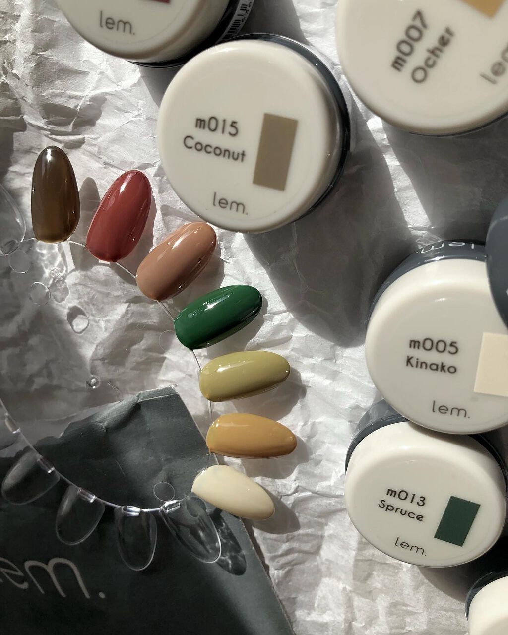 sato 🕊 self nail🫧🤍 on LIPS 「𝑙𝑒𝑚.⧉𝑠𝑖𝑚𝑝𝑙𝑒×𝑐𝑜𝑙𝑜𝑟…1つ前のpostで使ってい..」(2枚目)