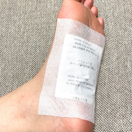 あしやすめ 足裏樹液シート/鎌倉ライフ/レッグ・フットケアを使ったクチコミ(5枚目)