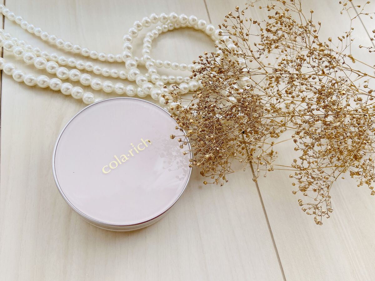 リンクルホワイトクッションファンデーション/コラリッチ/クッションファンデーションを使ったクチコミ（2枚目）