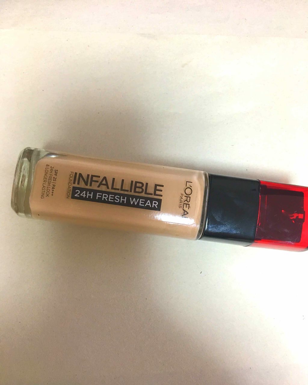 インファリブル フレッシュウェア ファンデーション/ロレアル パリ/リキッドファンデーションを使ったクチコミ(1枚目)