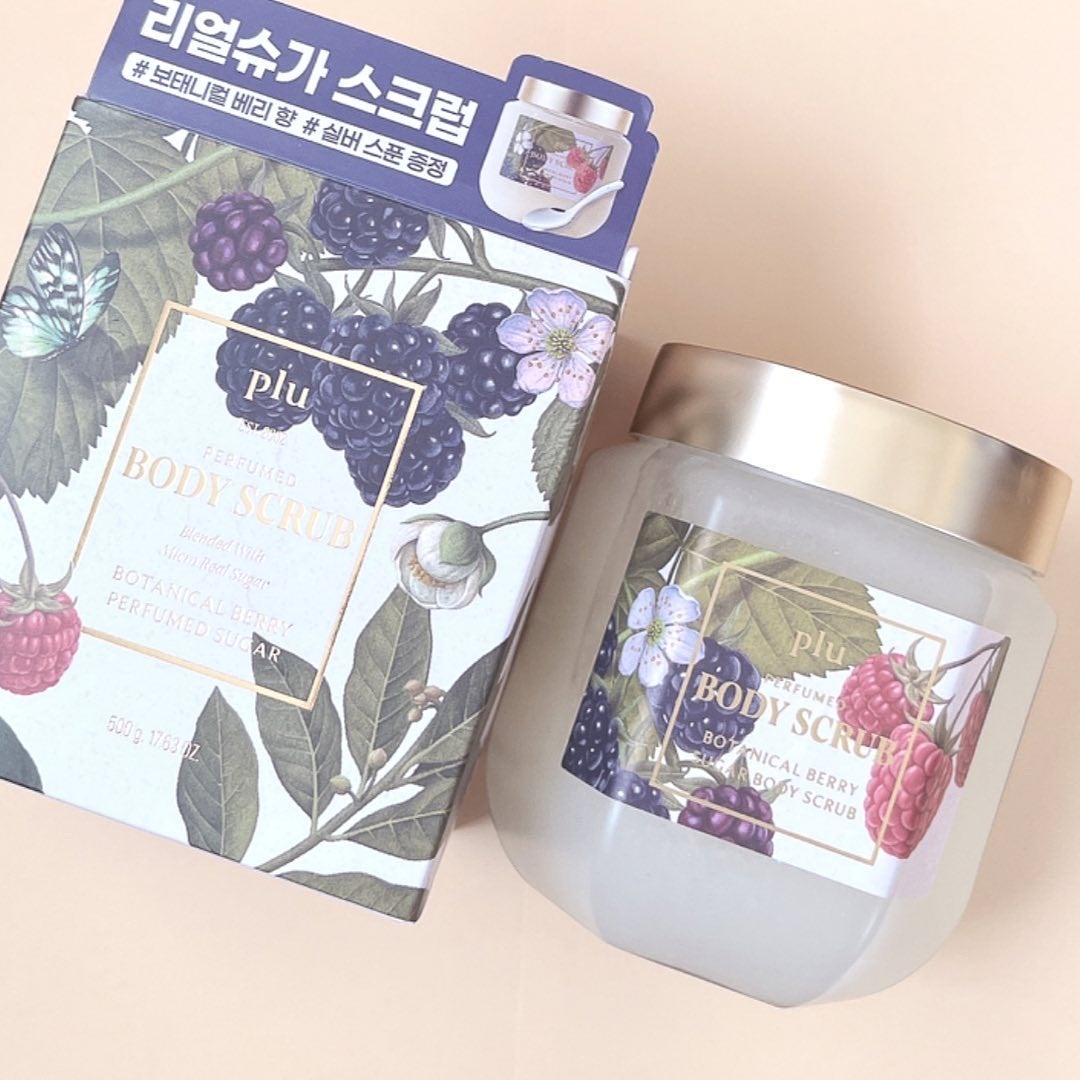 パヒュームドボディスクラブ ボタニカルベリー/plu/ボディスクラブを使ったクチコミ(5枚目)