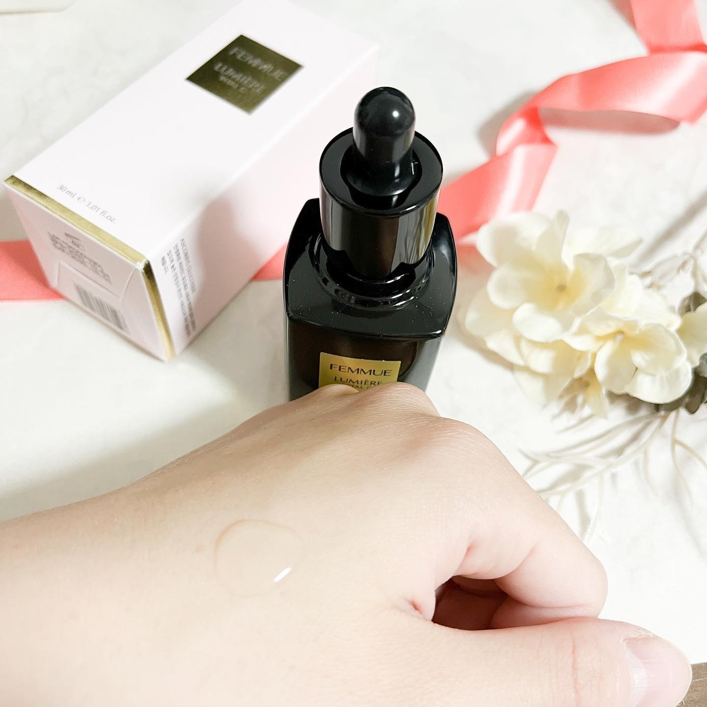 ルミエール ヴァイタルC/FEMMUE/ブースター・導入液を使ったクチコミ(3枚目)