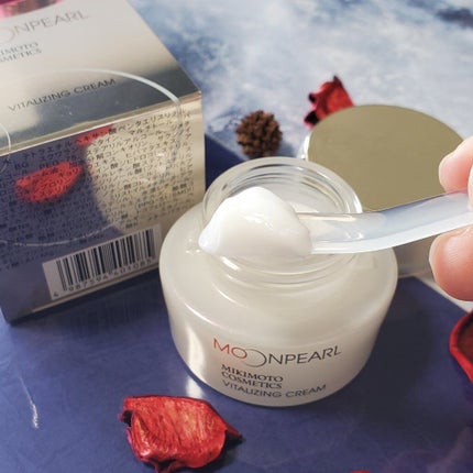 ムーンパール バイタライジングクリーム/ミキモト コスメティックス/フェイスクリームを使ったクチコミ(4枚目)