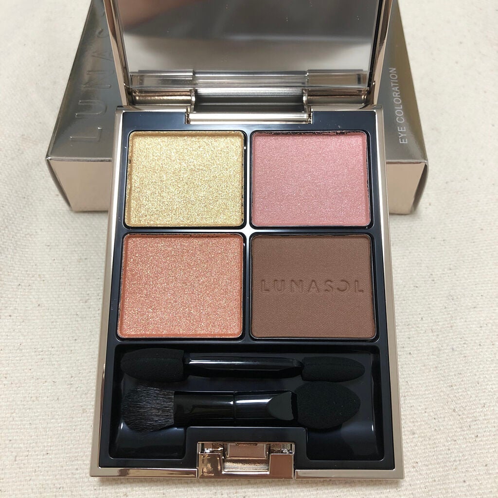 アイカラーレーション/LUNASOL/アイシャドウパレットを使ったクチコミ(2枚目)