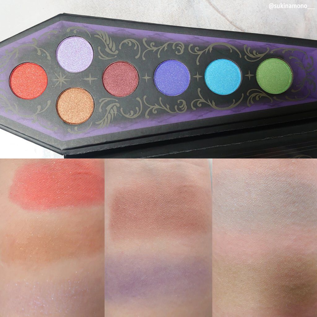 ディズニー ツイステッドワンダーランド アイシャドゥ/クレアボーテ/アイシャドウパレットを使ったクチコミ（2枚目）