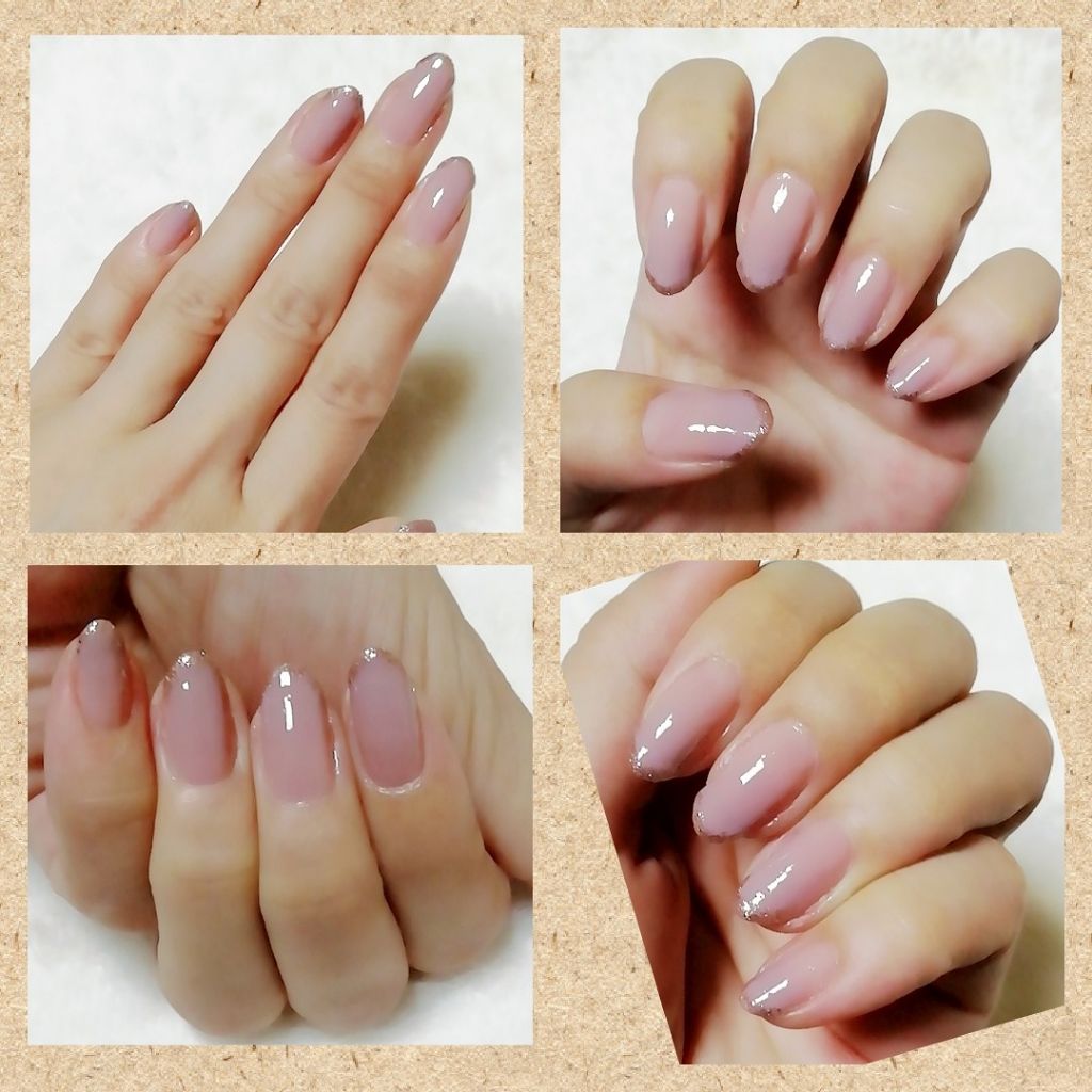 ネイル エナメル 細筆タイプ/ちふれ/マニキュアを使ったクチコミ(4枚目)