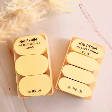 ハッピーリムメイクアップスポンジ Jumbo/THE TOOL LAB/パフ・スポンジを使ったクチコミ(5枚目)