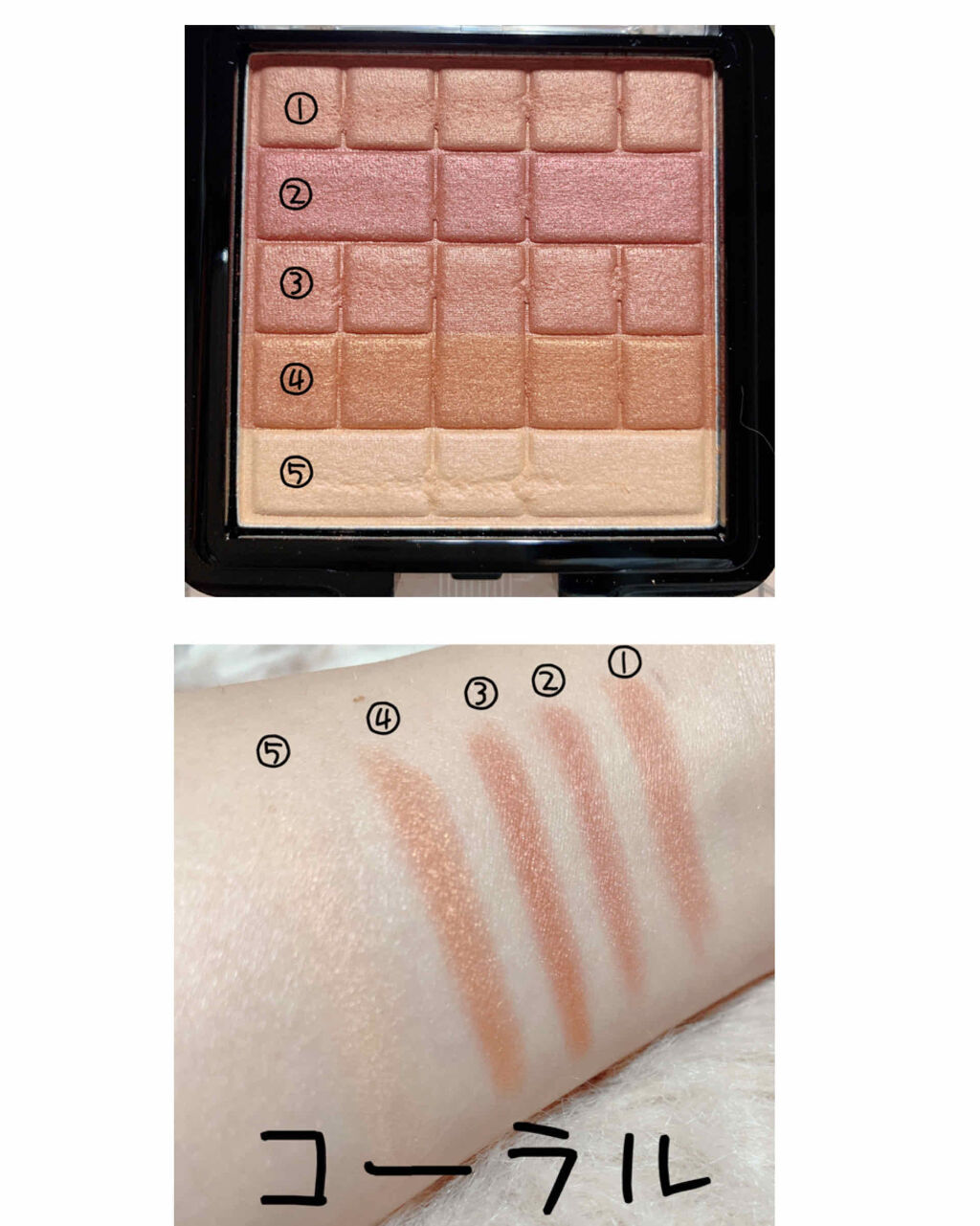 シマー ウェイブ/THE BODY SHOP/パウダーチークを使ったクチコミ（2枚目）