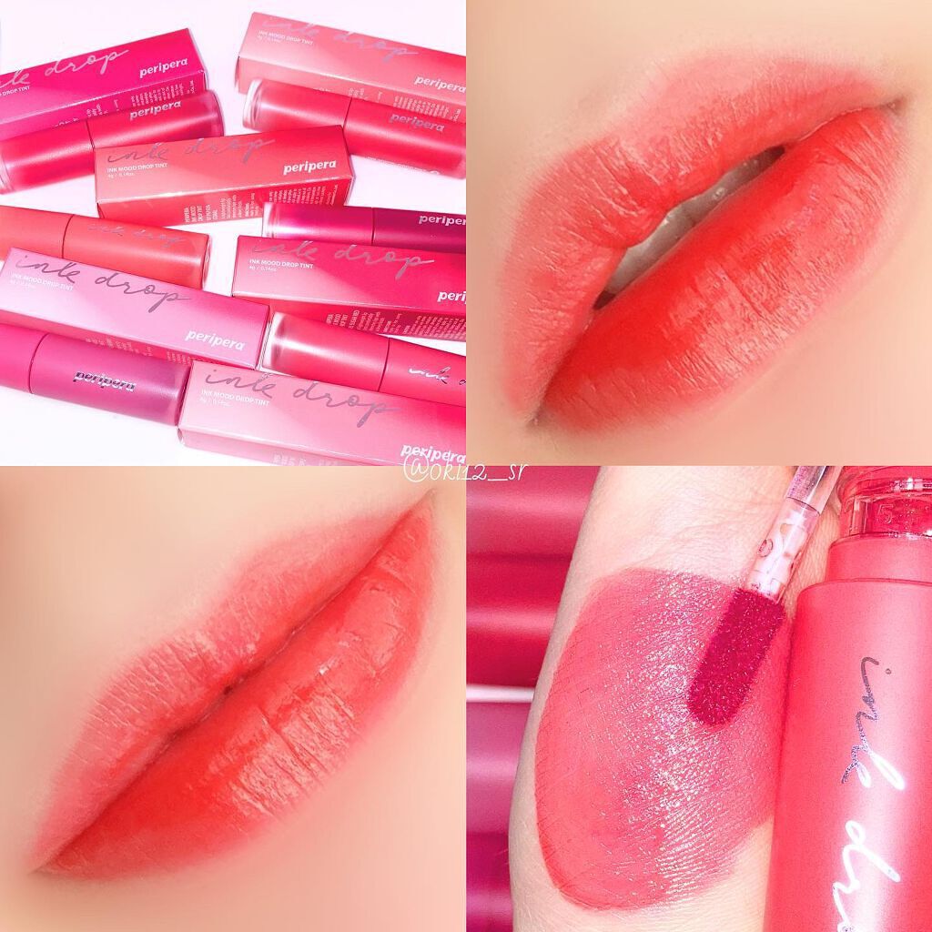 インク ムード ドロップ ティント/PERIPERA/リップグロスを使ったクチコミ(4枚目)