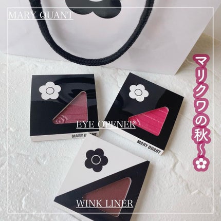 アイオープナー/MARY QUANT/単色アイシャドウを使ったクチコミ(1枚目)