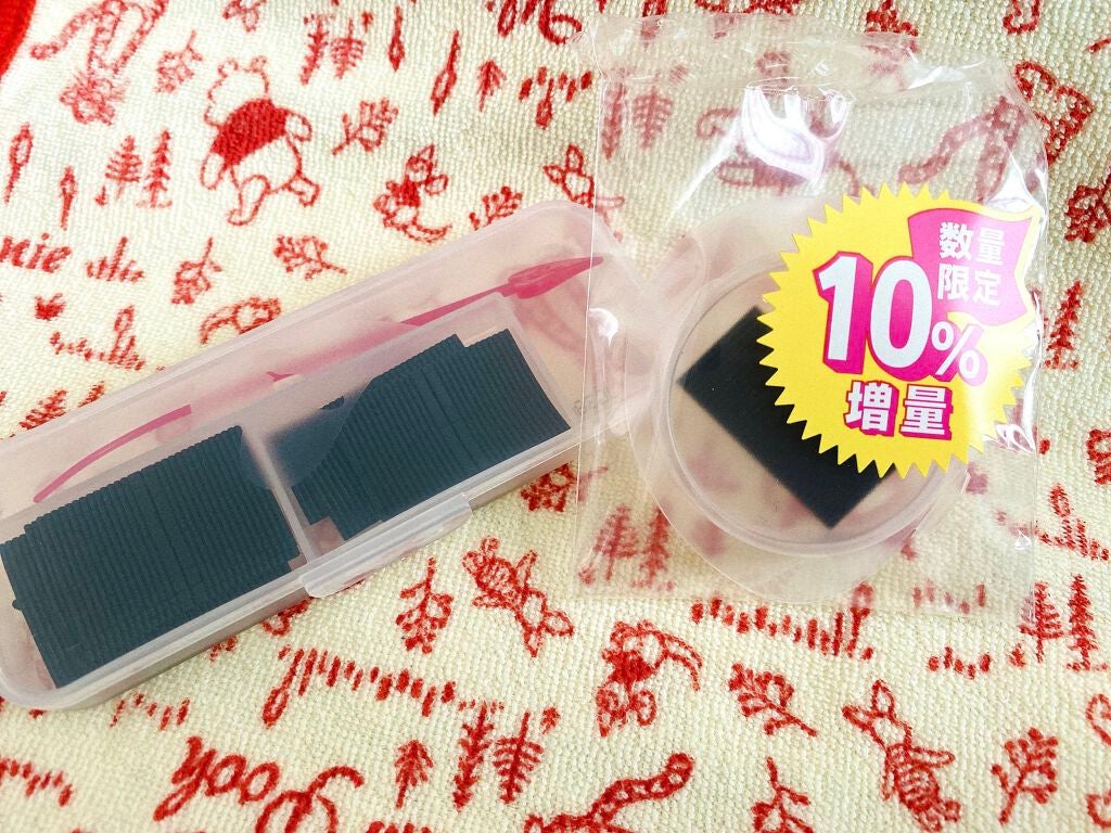 ブラックファイバー120 スーパーハードタイプ 120本入/メザイク/二重まぶた用アイテムを使ったクチコミ(2枚目)