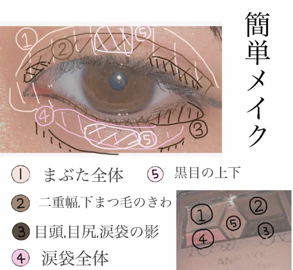 【旧品】パーフェクトスタイリストアイズ/キャンメイク/アイシャドウパレットを使ったクチコミ（2枚目）