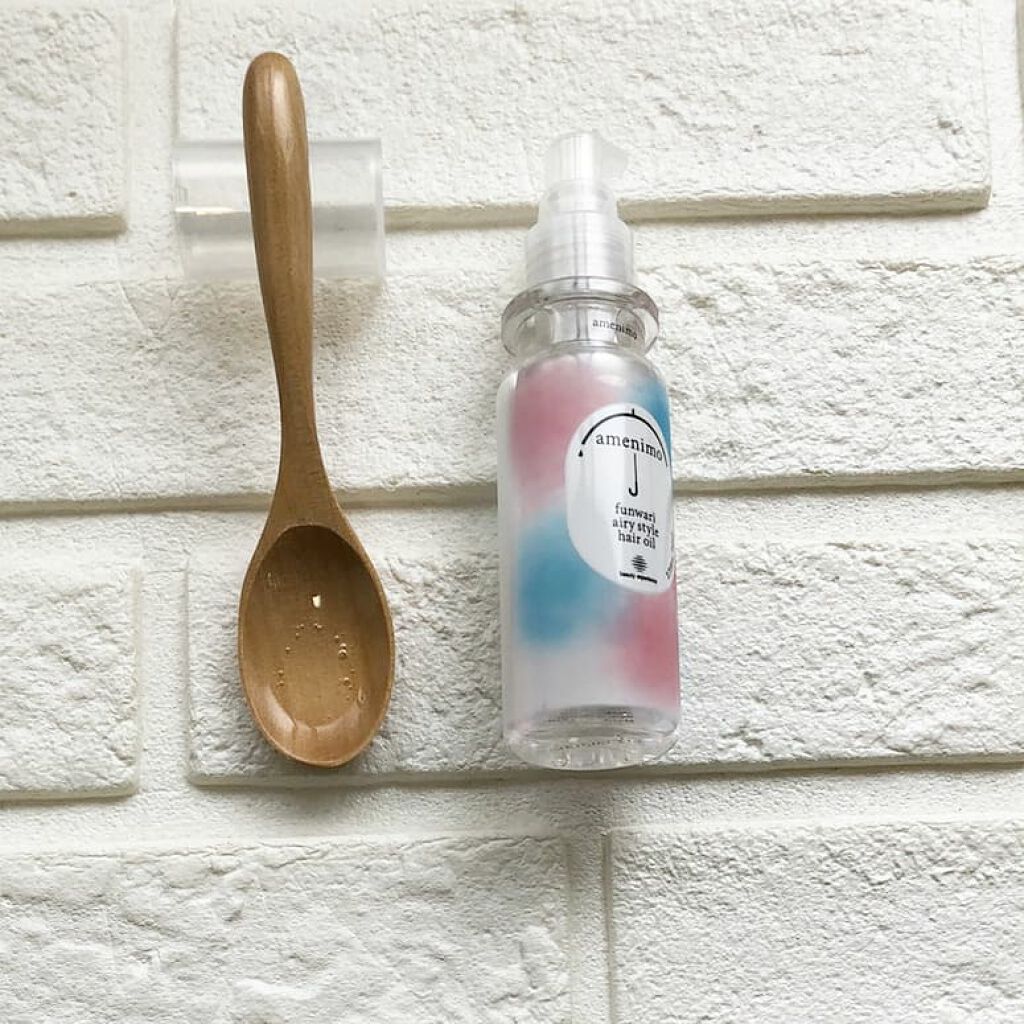 ふんわりエアリースタイル ヘアオイル/amenimo(アメニモ)/ヘアオイルを使ったクチコミ（3枚目）