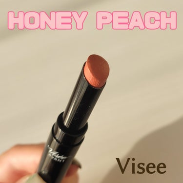 ヴィセ アヴァン リップスティック 034 HONEY PEACH/Visée/口紅を使ったクチコミ（1枚目）