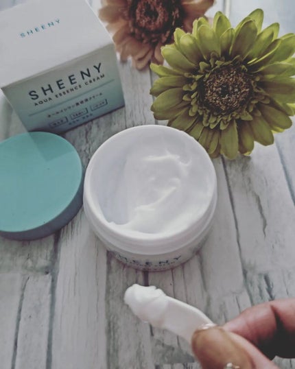 アクアエッセンスクリーム/SHEENY/フェイスクリームを使ったクチコミ(4枚目)