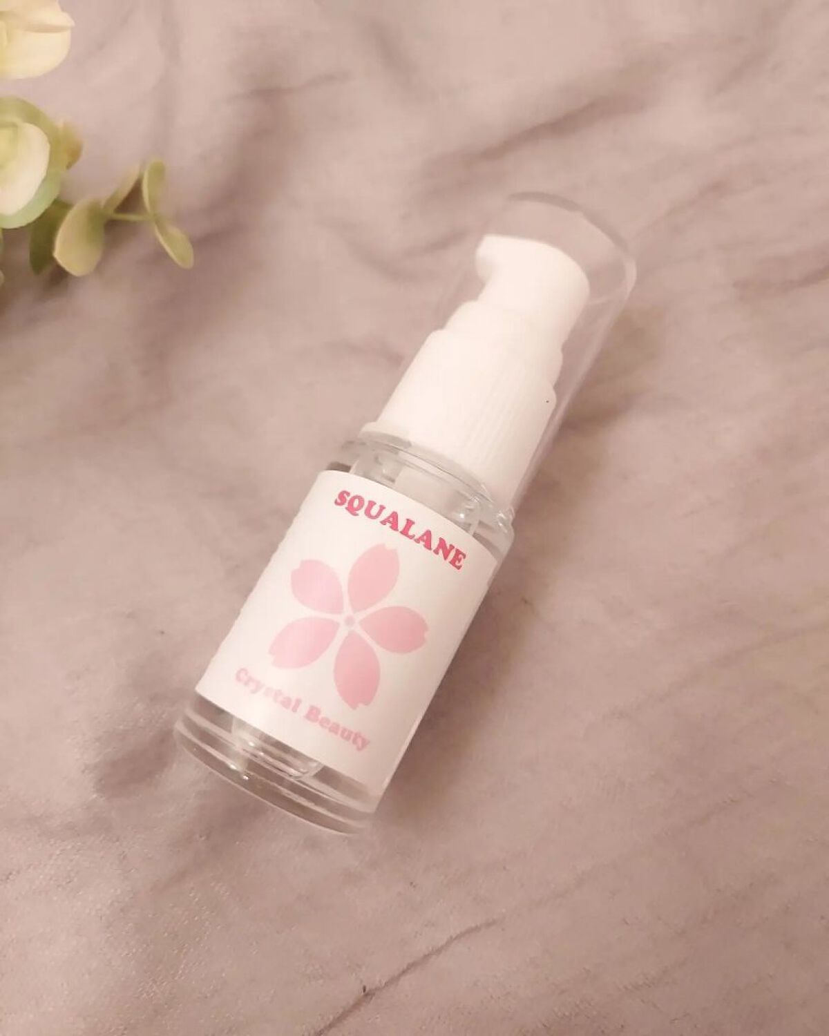 クリスタルビューティSQ (スクワラン)オイル/キレイShop/フェイスオイルを使ったクチコミ（2枚目）