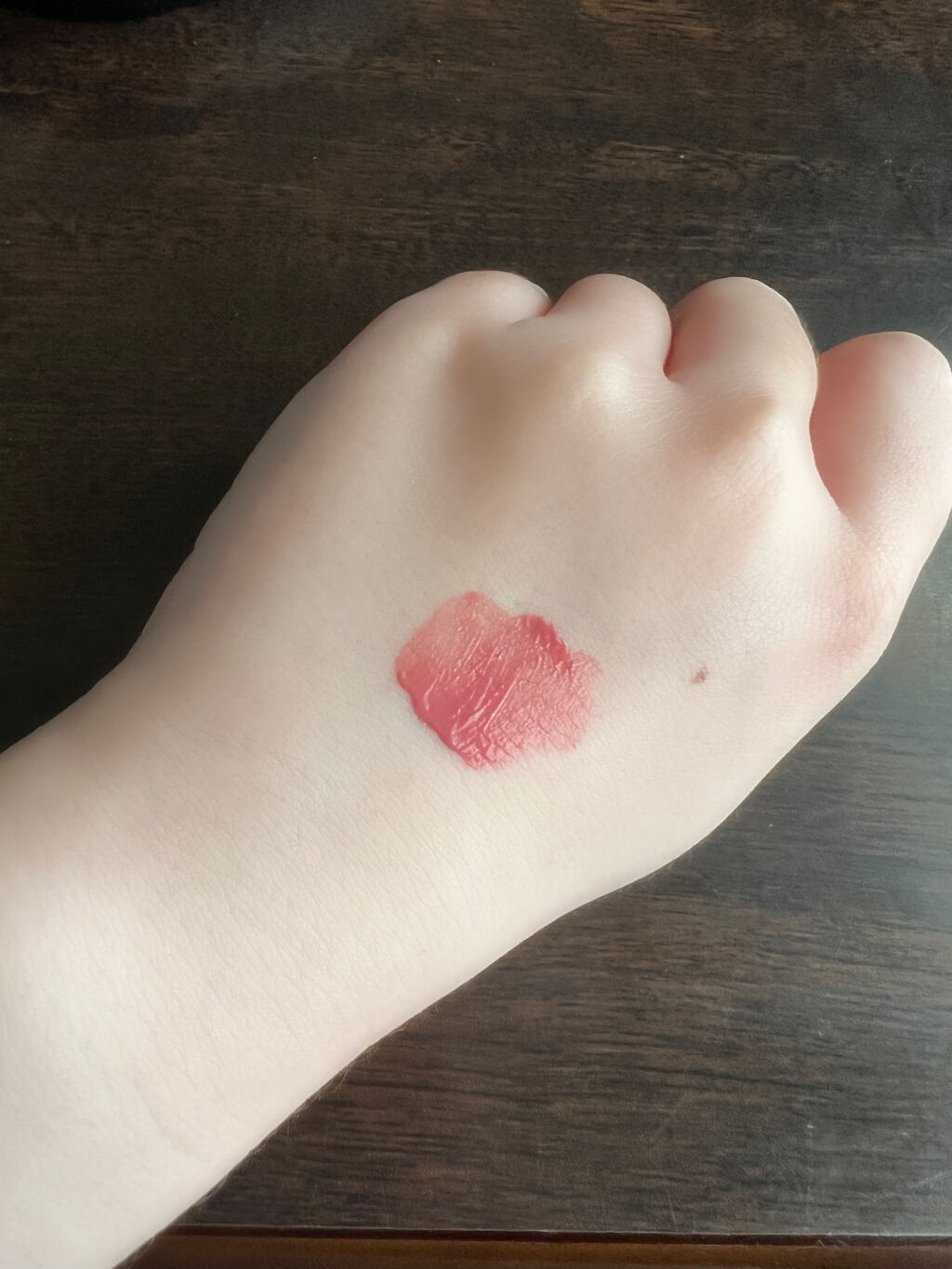 ジューシーラスティングティント/rom&nd/リップティントを使ったクチコミ（3枚目）