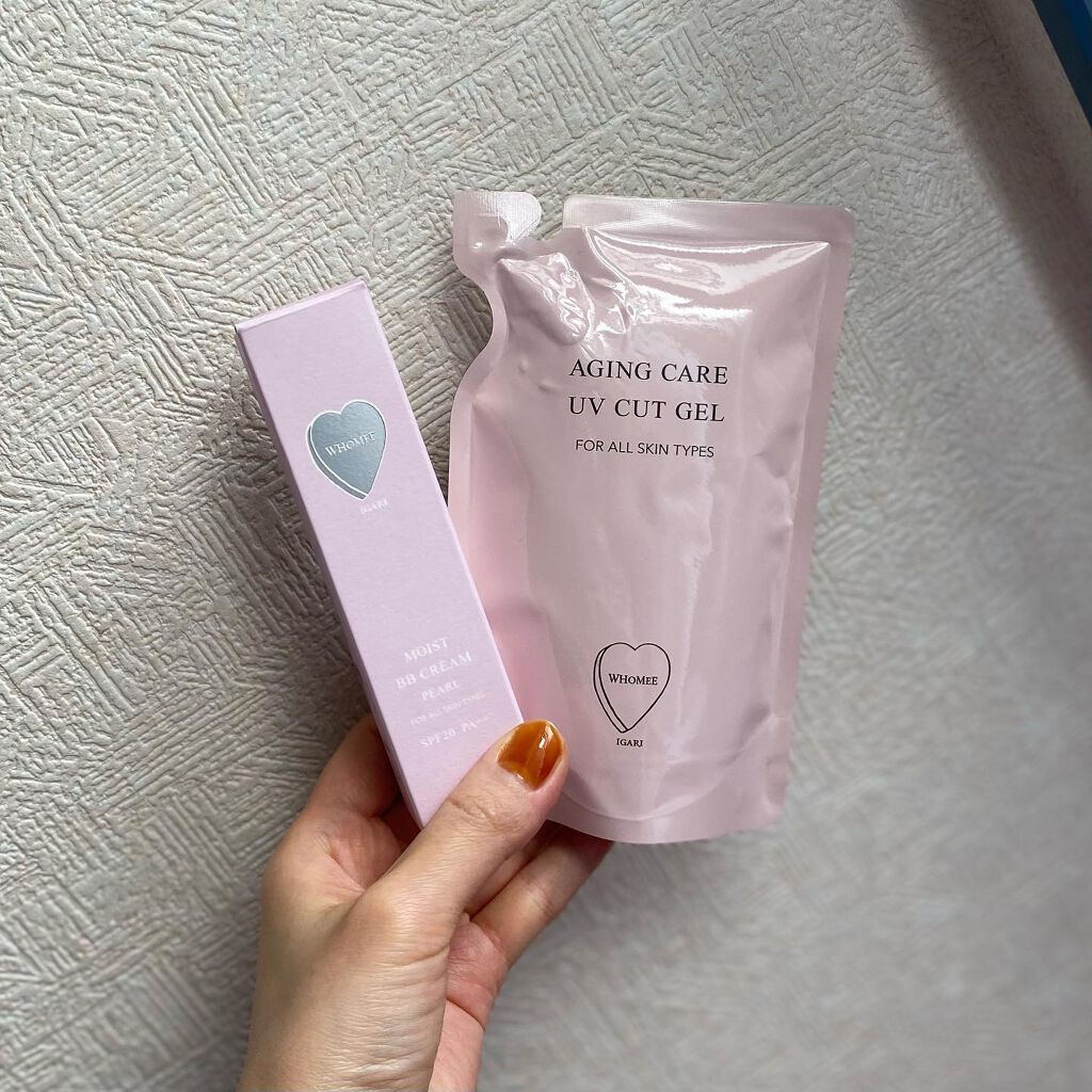 エイジングケアUVカットジェル/WHOMEE/日焼け止めジェルを使ったクチコミ（3枚目）