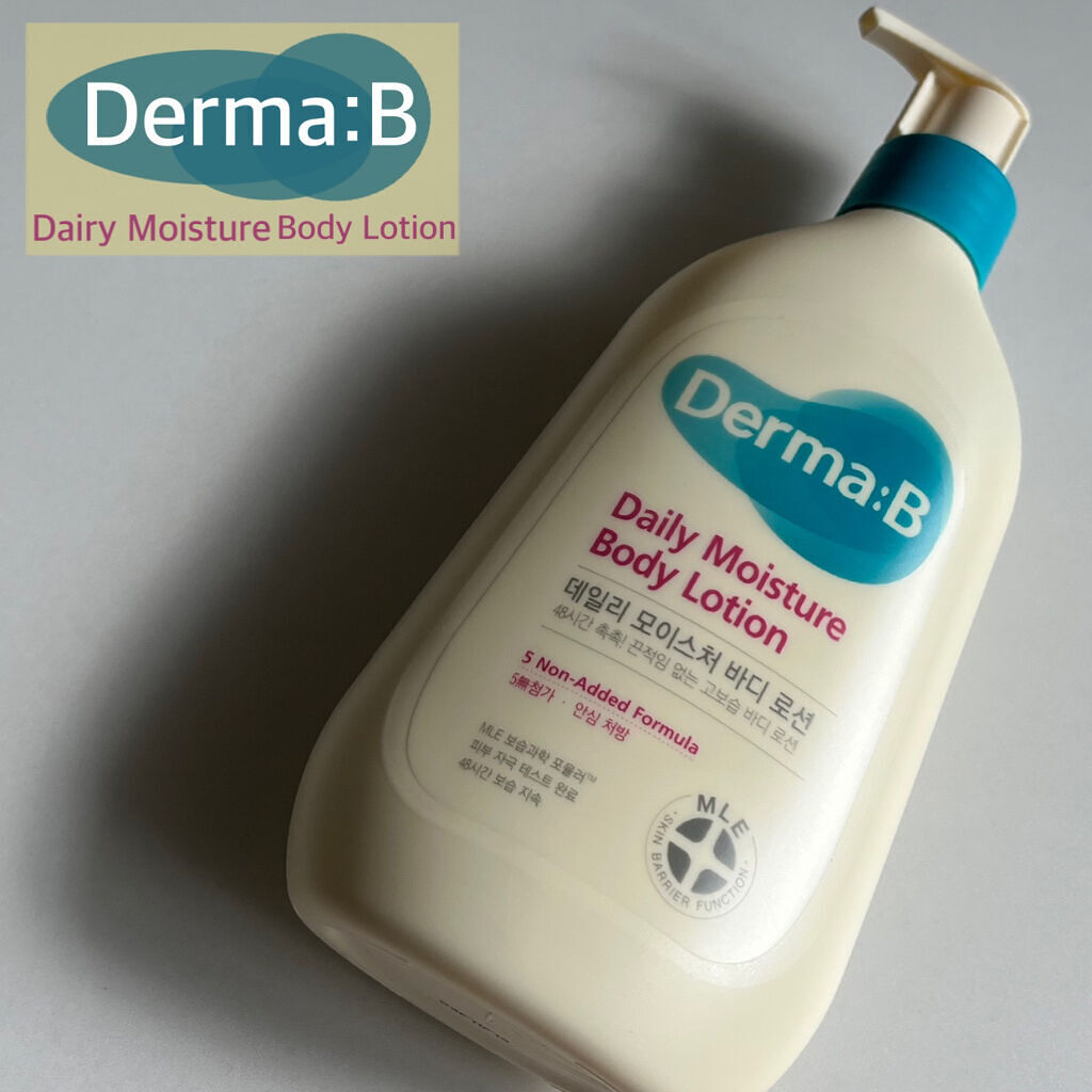 デイリーモイスチャーボディローション 400ml/Derma:B/ボディローションを使ったクチコミ（1枚目）