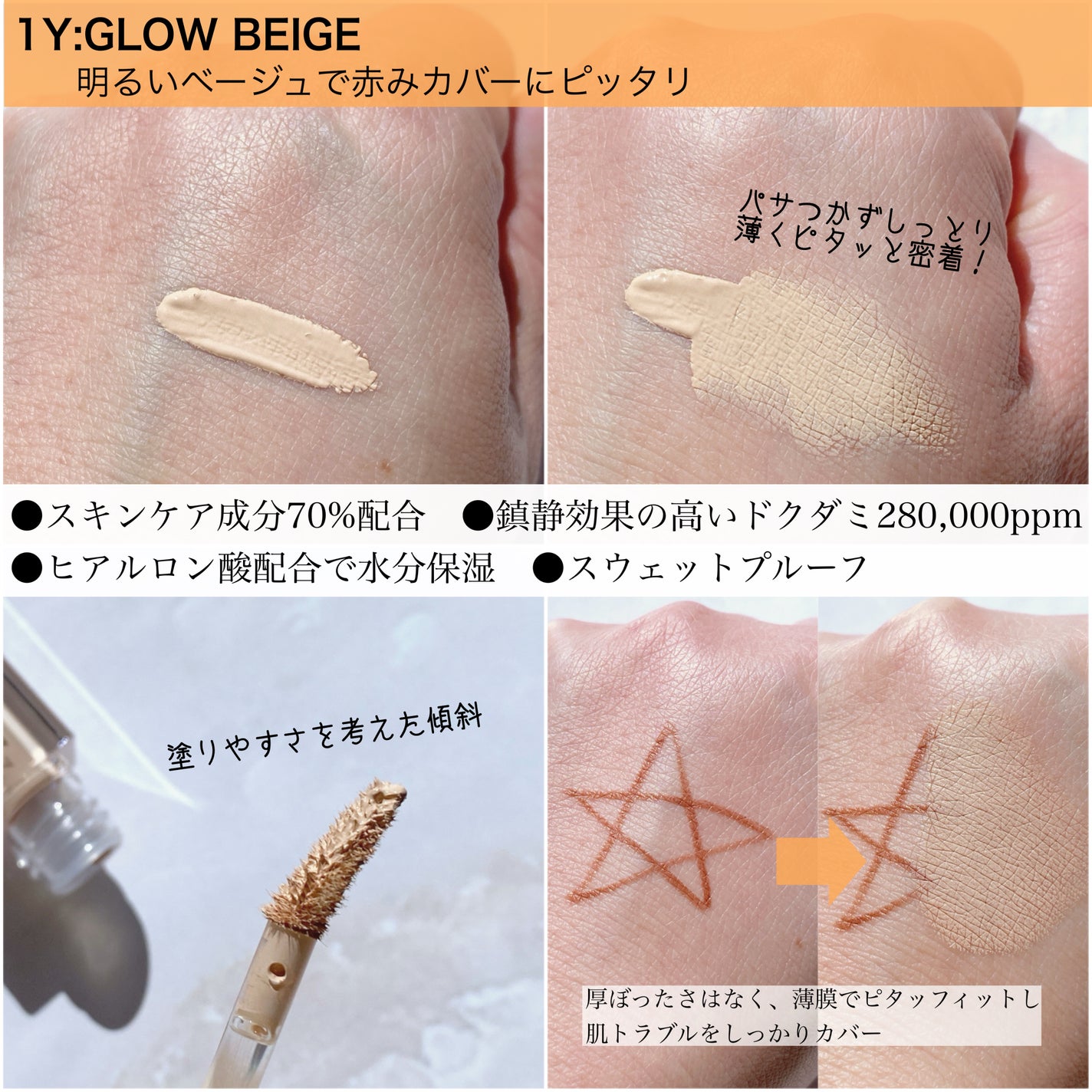 ダーマシンコンシーラー/23years old/リキッドコンシーラーを使ったクチコミ(2枚目)