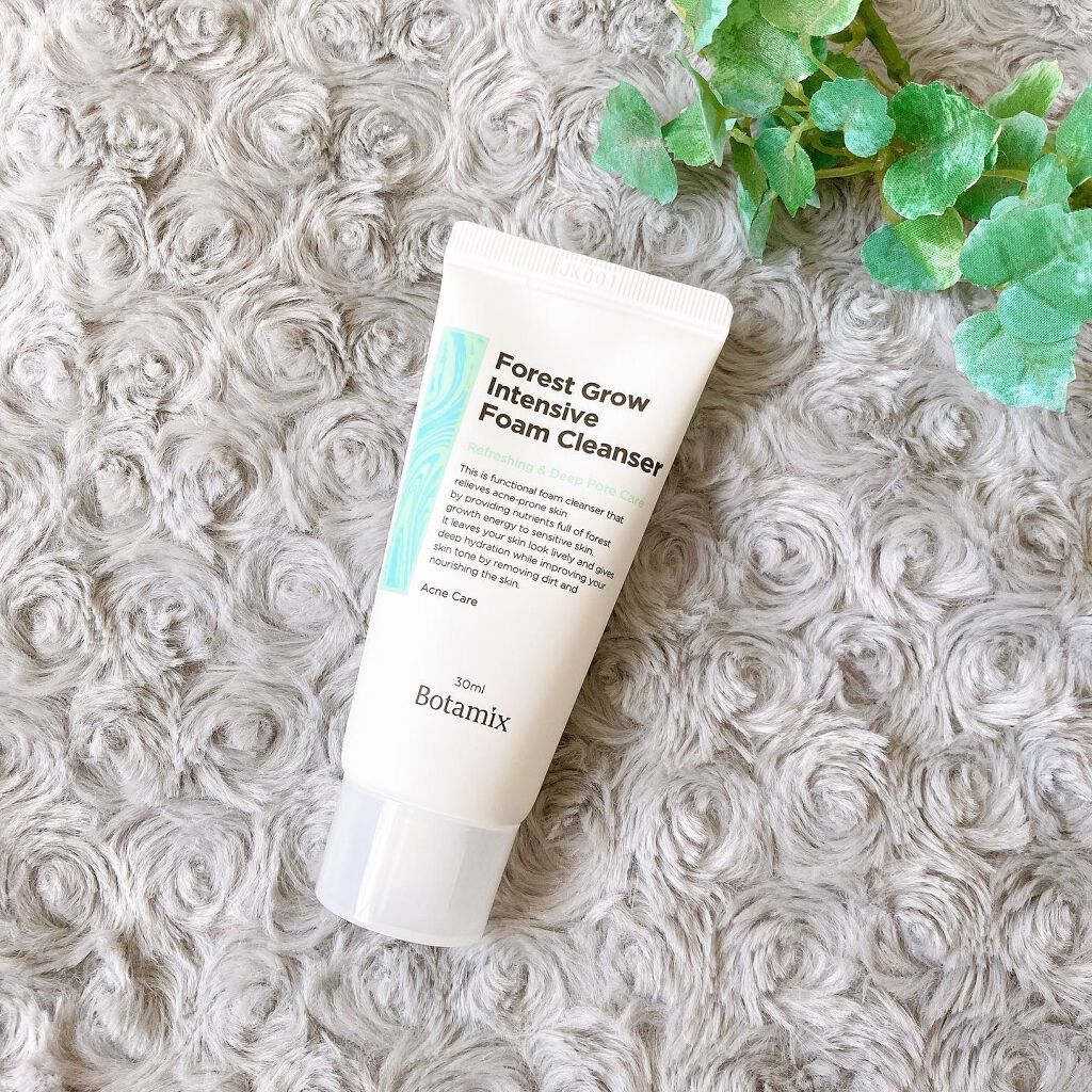 フォレストグローインテンシブフォームクレンザー/BOTAMIX/洗顔フォームを使ったクチコミ（1枚目）