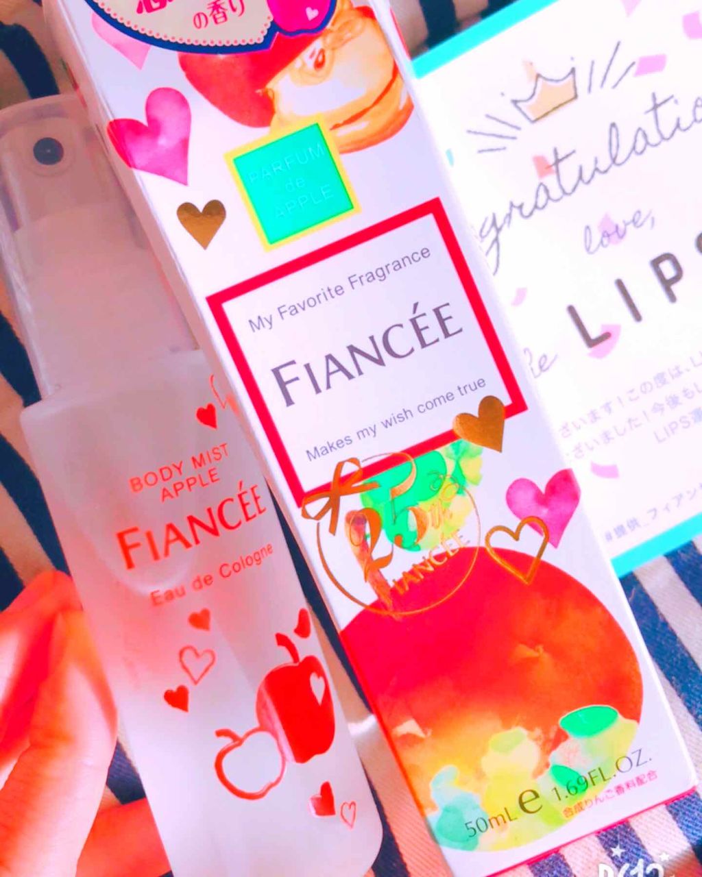 ボディミスト 恋りんごの香り/フィアンセ/香水(レディース)を使ったクチコミ（1枚目）