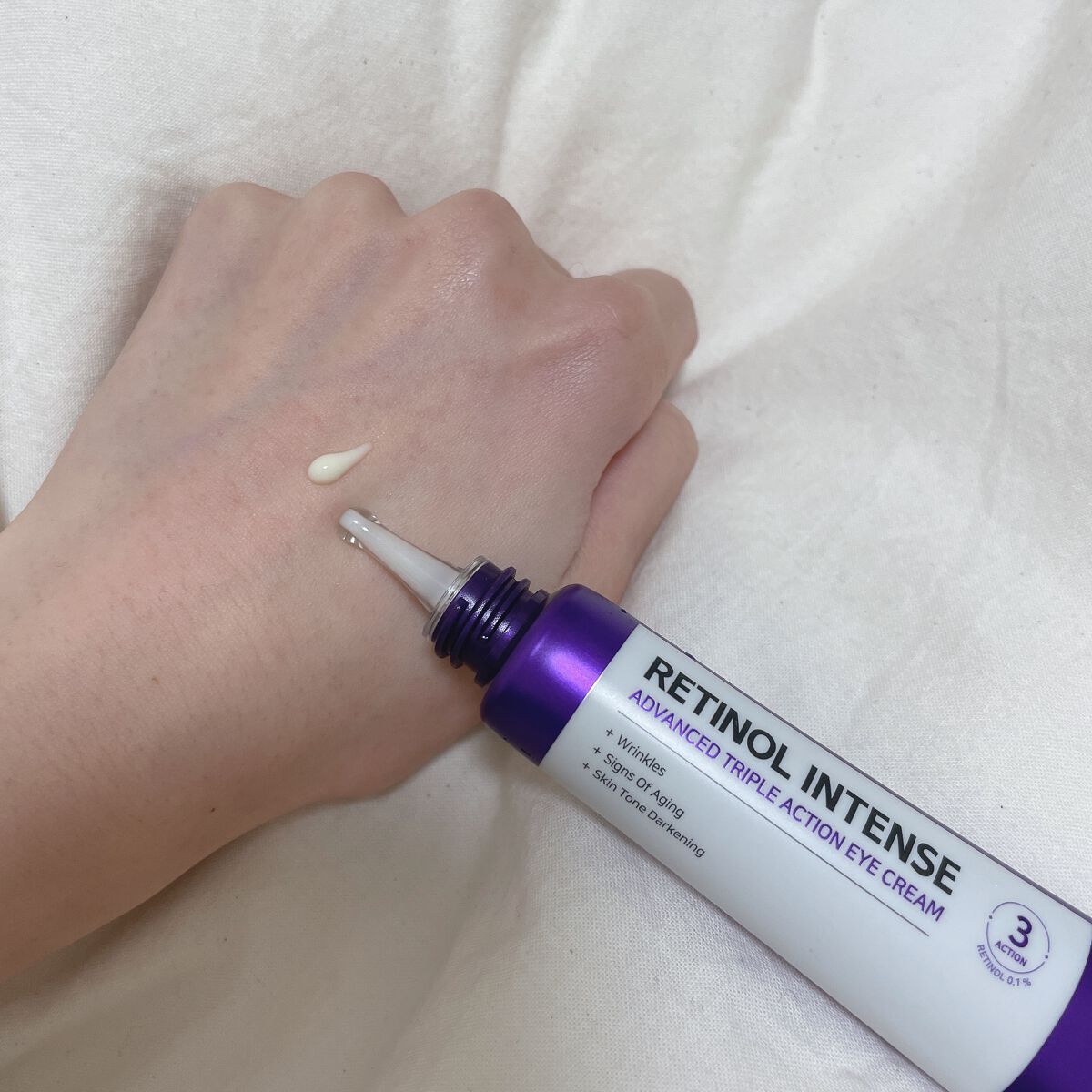 レチノールインテンシブ アドバンスドトリプルアクションアイクリーム/SOME BY MI/アイケア・アイクリームを使ったクチコミ(2枚目)
