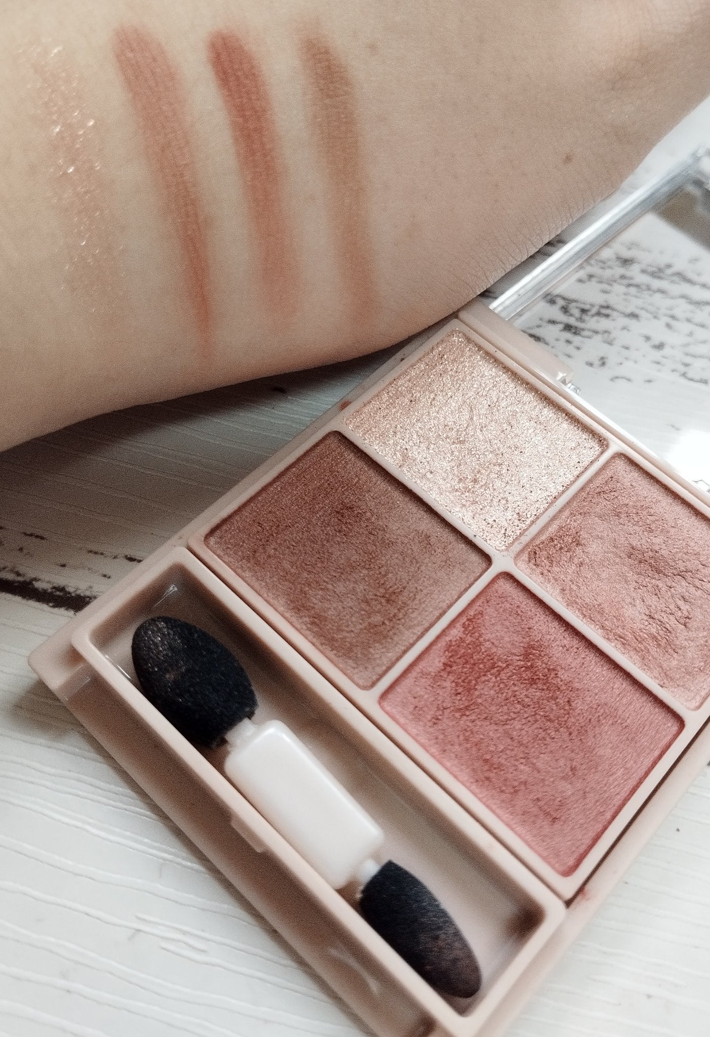 シルキースフレアイズ(マットタイプ)/キャンメイク/アイシャドウパレットを使ったクチコミ(2枚目)