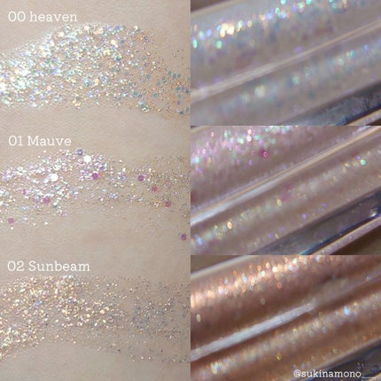 グリッターアイシャドウ/Dear.A/グリッターを使ったクチコミ(3枚目)