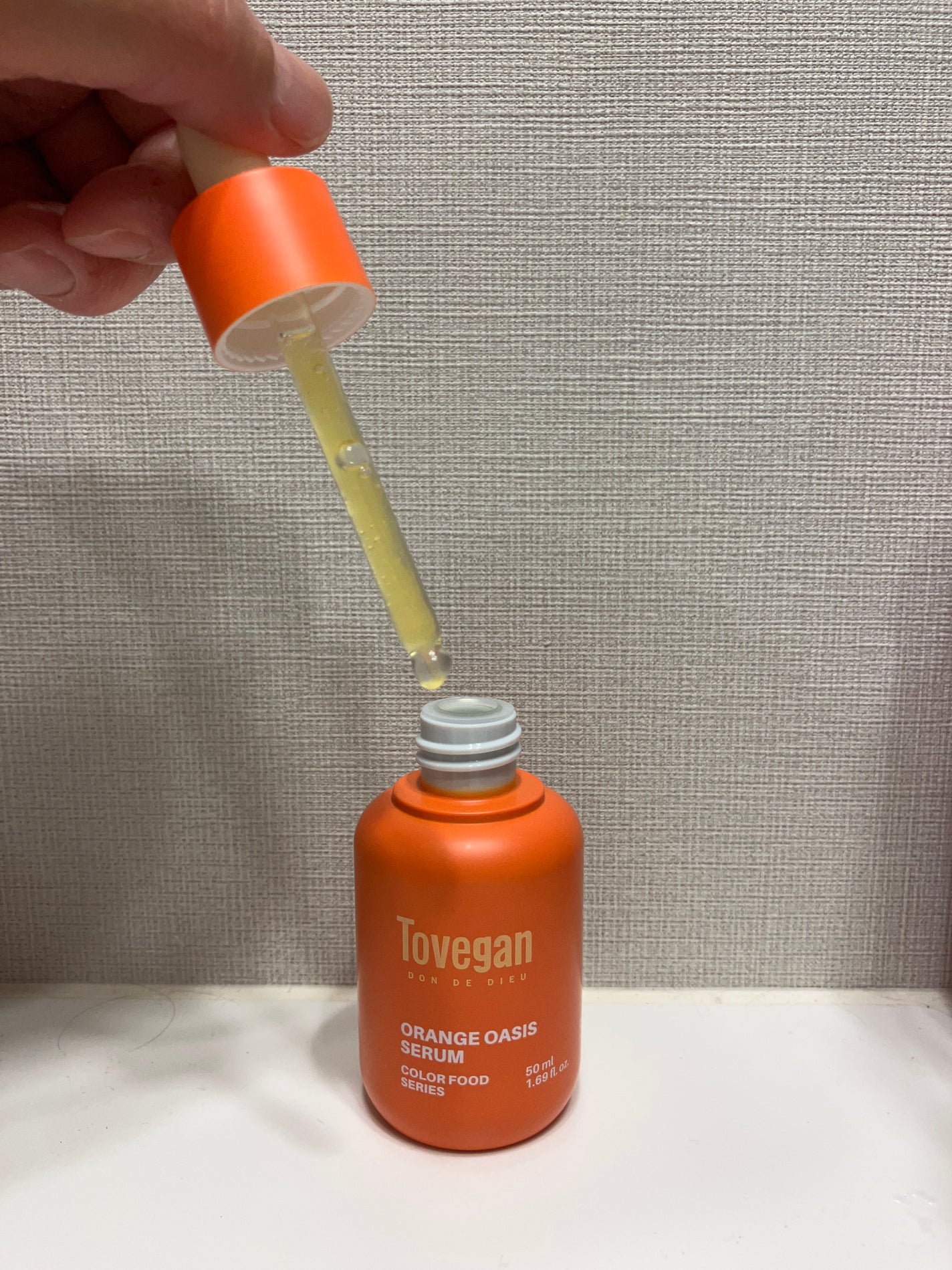 カラーフードシリーズオレンジオアシスセラム/Tovegan/美容液を使ったクチコミ(1枚目)