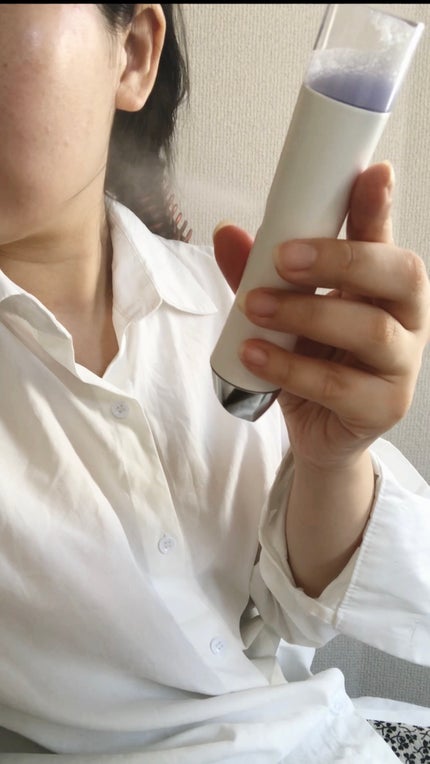 ブルーレイヤーミストアンプルジェット美顔器/MEDITHERAPY/美顔器・マッサージを使ったクチコミ(3枚目)