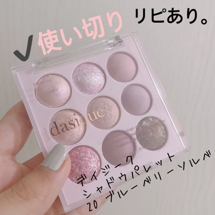 シャドウパレット/dasique/アイシャドウパレットを使ったクチコミ(6枚目)