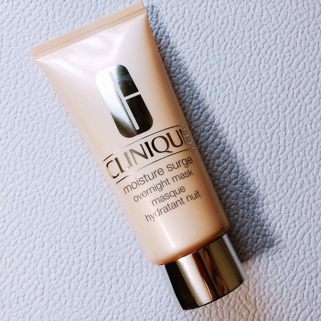 モイスチャー サージ オーバー ナイト マスク/CLINIQUE/フェイスクリームを使ったクチコミ（1枚目）