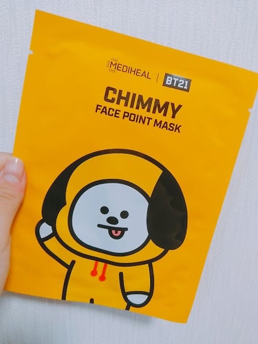 BT21 l MEDIHEAL CHIMMY ポイントパッチ/MEDIHEAL/シートマスク・パックを使ったクチコミ（3枚目）