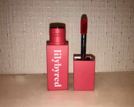 ブラッディライアー コーティングティント/lilybyred/リップティントを使ったクチコミ(2枚目)