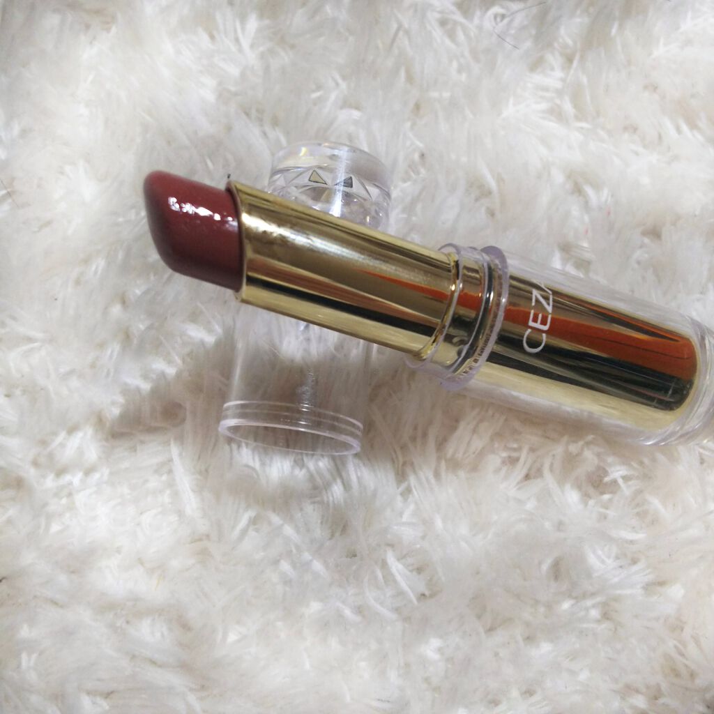 ラスティンググロスリップ/CEZANNE/口紅を使ったクチコミ(1枚目)