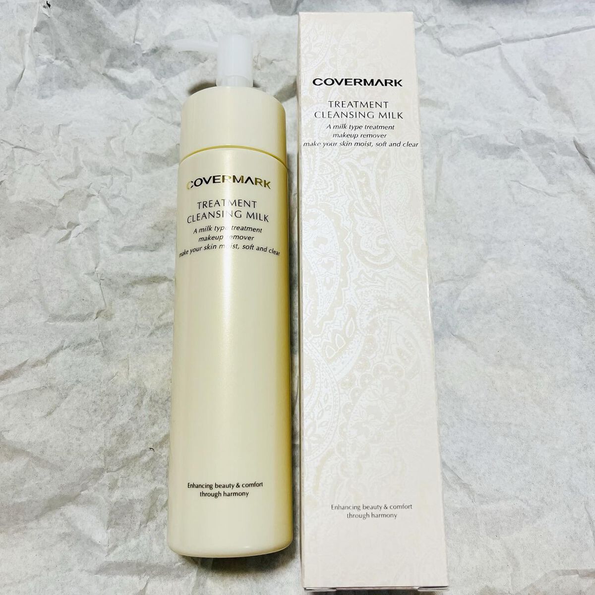 トリートメント クレンジング ミルク/COVERMARK/ミルククレンジングを使ったクチコミ（2枚目）